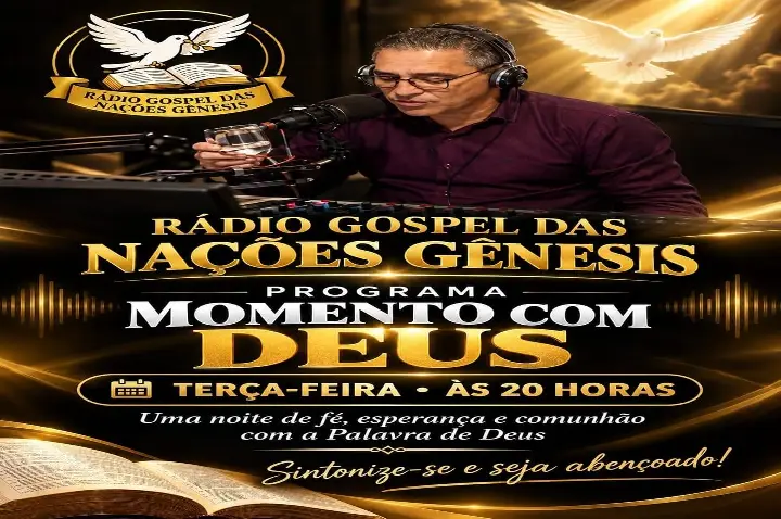 momento com Deus as  as 20:00